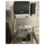 Hand wash sink, Soap Dispenser, Towel Dispenser
