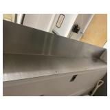 2- 10"x12"x78" Stainless Angles & 4ft Shelf