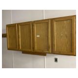 Cupboards 4 doors & Coat Hanger 72x30