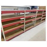 Shelving 10- 4ft , 1- 8ft Sections (aisle 2)