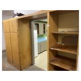 Shelf and  Cabinet Unit & Contents