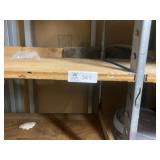 Metal/Wooden Shelving 73"w x 18"d x 84"h