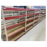 Shelving 11 -4ft Sections (aisle 4)