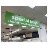 Special Buys Wall Sign Double Sided 2