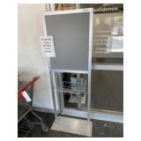 Advertising Sign Flyer Rack 71" x 2