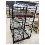 Wire Chip Racks on Wheels