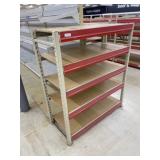 4 ft.  Shelf Section 5 Shelves