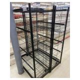 Wire Racking on Wheels 2 Sections