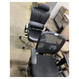 2 Black Office Chairs