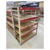 Shelving 4ft  5 shelves (End)