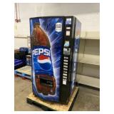 Pepsi 20oz Bottle Vending Machine 37"w x 36"d x 74