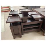 Wood Produce Tables & Risers