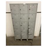 Locker Section 15 cubbies 3ft wide x 5