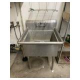 Stainless Steel Sink & Faucet 29x30x14(D) and 4