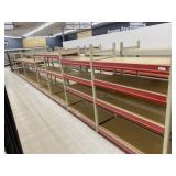 Shelving 2 - 8ft Sections, 6- 4ft Sections (aisle