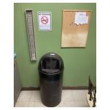 Trash Can, Buletin Board & Time Card Holder