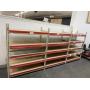 Five Shelf Rack 12ft x 20" x 64" 3 Sections