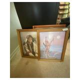 4 Pictures; 2 add your own, 2 Indian Prints
