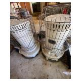 2 Dynaglo Kerosene Heaters