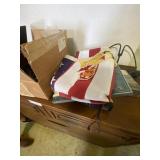 Telephone, Answering Machine, Flag, Patch, Print,