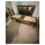 Marble Inlay Coffee Table 20'x58'x13'H
