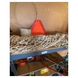 Shelf lot; Hammock, Umbrella Stand, Shelf Boards