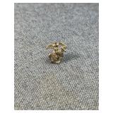 USMC Sterling Silver EGA Collar/Lapel Pin