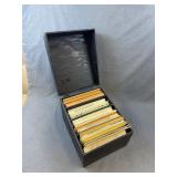Vintage Taxidermist Magazines in Wooden Box