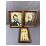 Civil War & Presidential Portrait Prints Group
