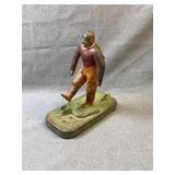 Woolsey Cast Iron Mechanical Football Kicker Toy