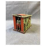 J & E Stevens Cabin Mechanical Bank