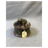 J. & E. Stevens Frog Mechanical Bank