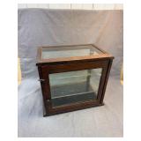 Antique Quarter Sawn Oak Countertop Showcase