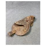 Wyandotte Red Ranger Toy Leather Cap Gun Holster