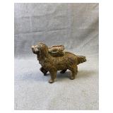 AC Williams Cast Iron St Bernard Still Bank