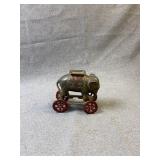 AC Williams Elephant on Wheels Still Bank