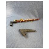 Native American Style Peace Pipe & Wooden Pipe