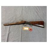 Antique T. Bate London Percussion Half Stock Gun