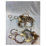 Woven Horsehair Bridle & Snaffle Bit