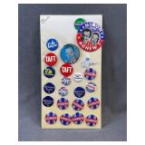 US Presidential & Congressional Buttons Lot