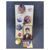 US Presidential Campaign Buttons & Ephemera