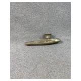 Antique Submarine-Shaped Metal Kazoo