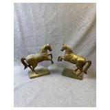 Arcade Style Prancing Horse Iron Banks, Pair