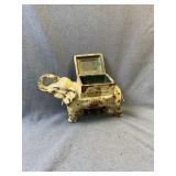 Cast Iron Elephant Cigarette Dispenser