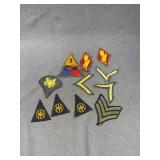 US Military Insignia and Rank Patches Lot