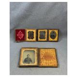 Civil War Cased Tintypes of Union Soldiers