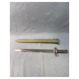 US Army Model 1905 RIA Bayonet with Scabbard