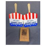 Gladys Burkhart Fans & Roosevelt Booklet