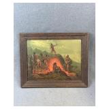 A.D.M. Cooper The Burning Arrow Framed Print