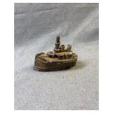 J.E. Stevens Cast Iron Oregon Battleship Bank